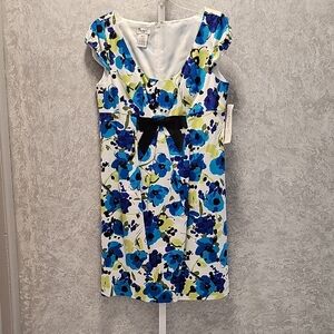 NWT Maggy L Floral Dress - Size 14